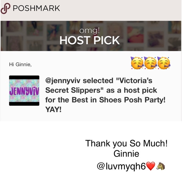 Victoria’s Secret Slippers🎉HP🎉 - Picture 5 of 5